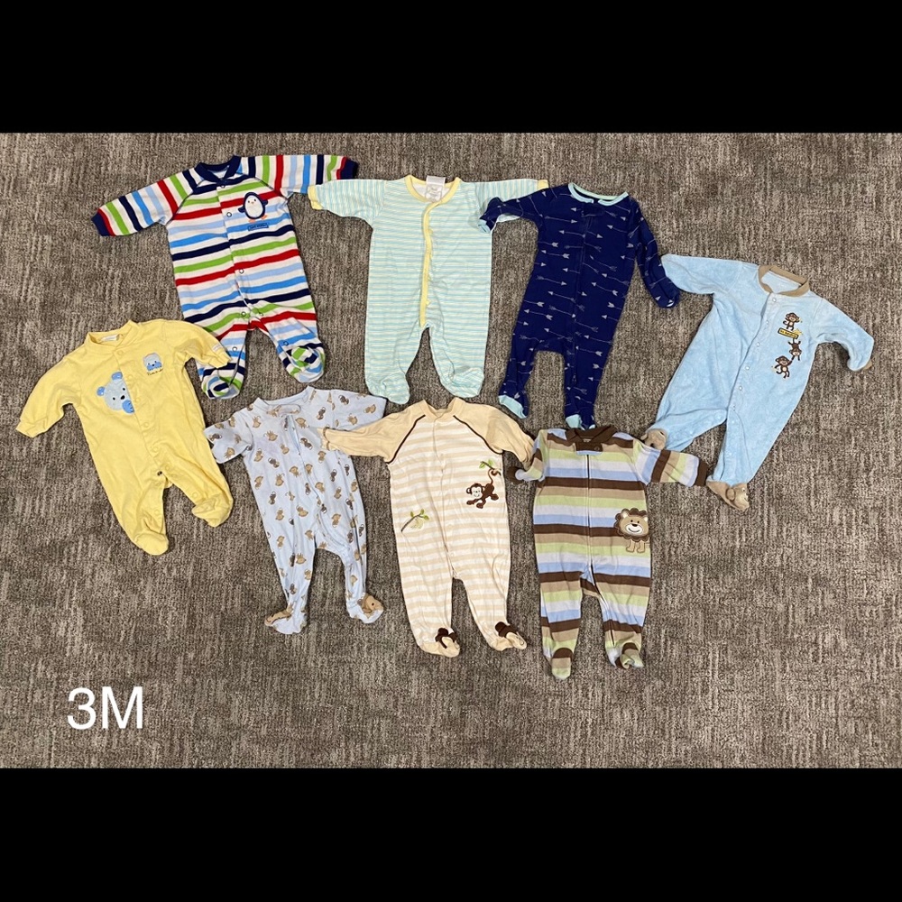 Baby Pajama Lot -Miscellaneous Brands